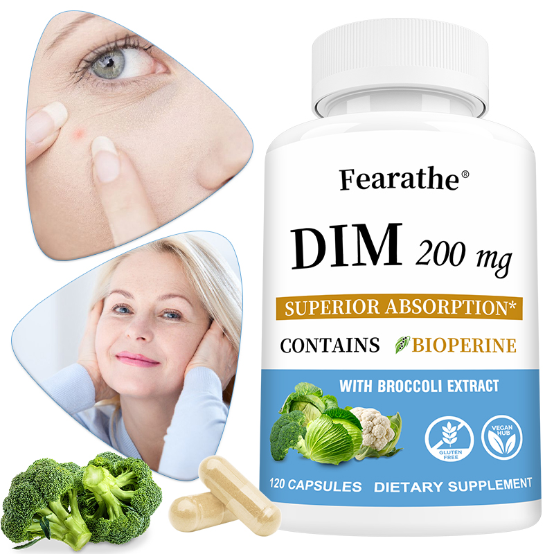 Herbal Wellness Water - DIM 200mg Capsules with BioPerine, Herbal