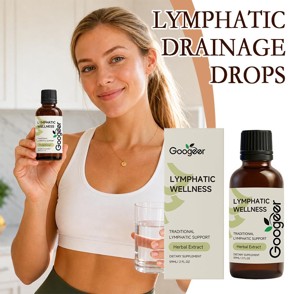 Herbal Wellness Water - Lymphatic Drainage Drops Herbal Body Care
