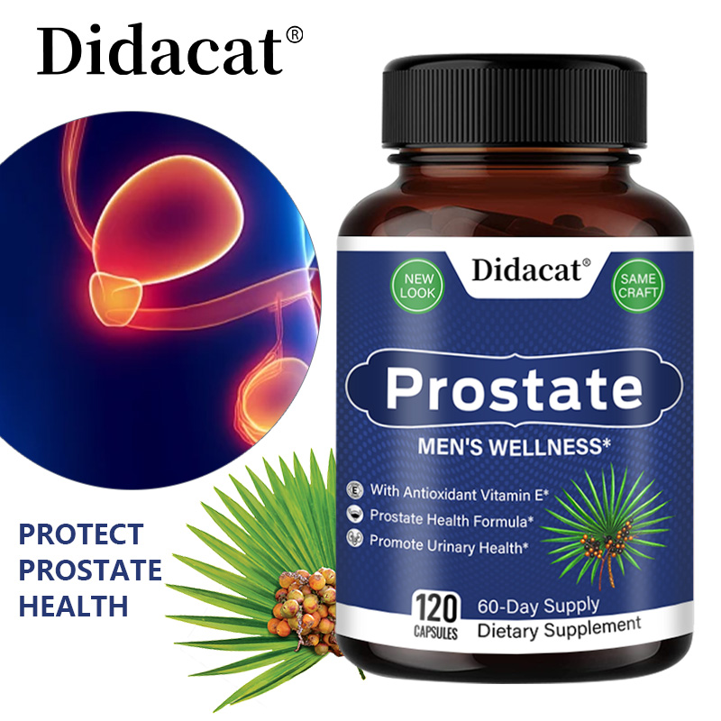 Herbal Wellness Water - Men’s Prostate Support Capsules with Saw